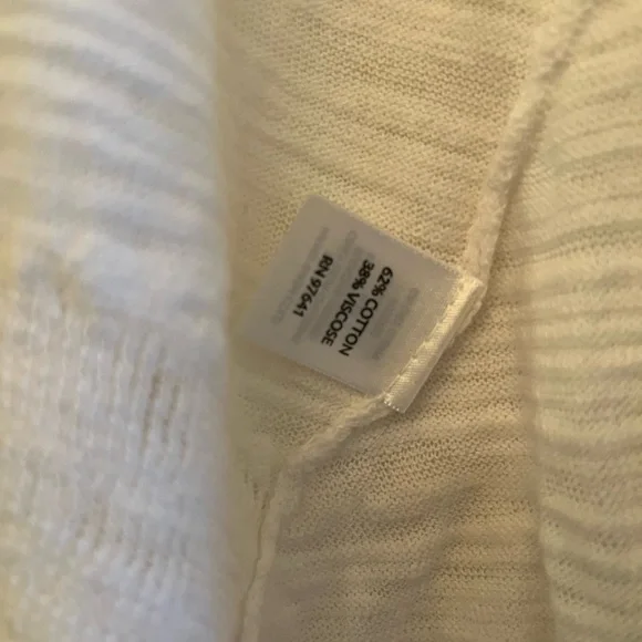 J. Jill Cream Draped Cardigan - Picture 3 of 4